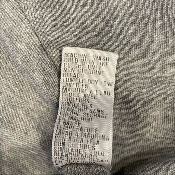 James Perse Heather Gray Short sleeve Sweatshirt size small - Picture 7 of 7